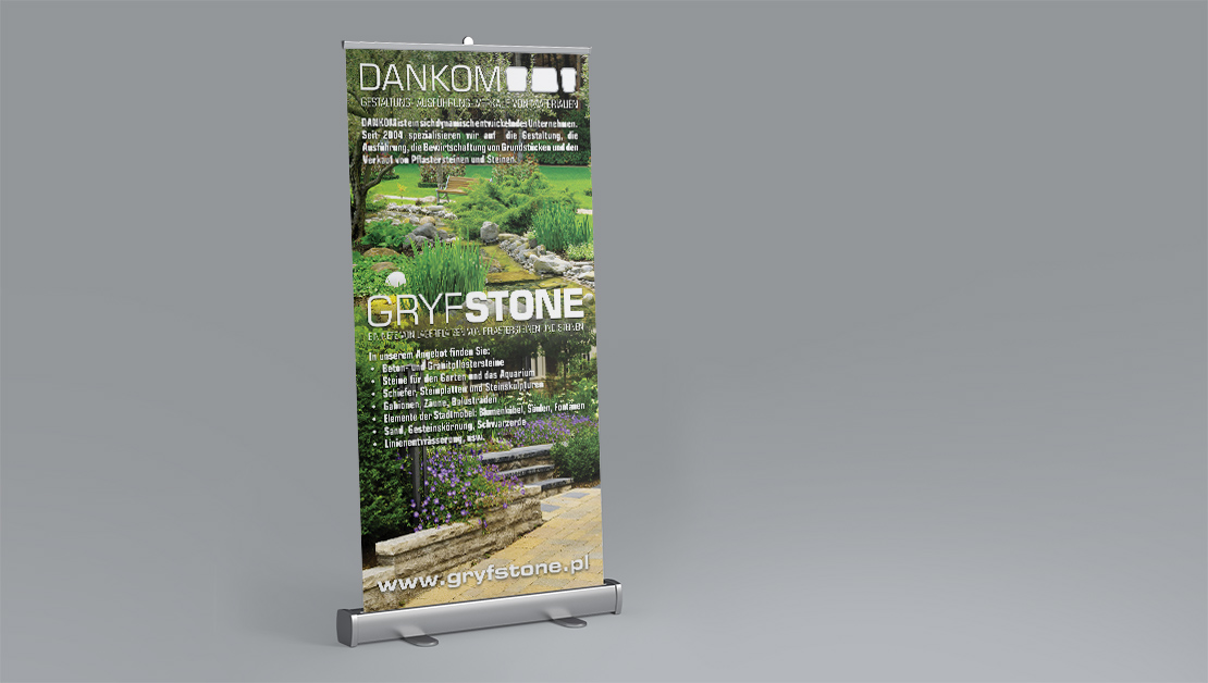 Roll-up Gryfstone - Dankom